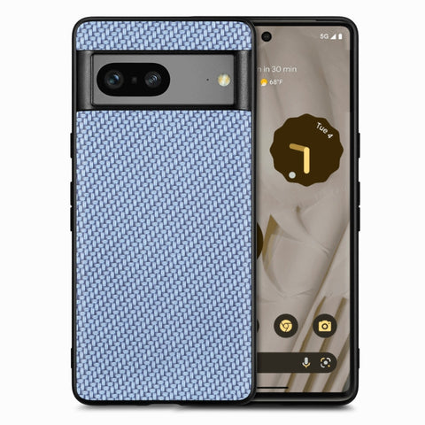 Carbon Fiber Texture Leather Back Cover Phone Case, For Google Pixel 11 Pro XL, For Google Pixel 11, For Google Pixel 11 Pro, For Google Pixel 10 Pro XL, For Google Pixel 9a, For Google Pixel 9 Pro XL, For Google Pixel 7a, For Google Pixel 6a          ...