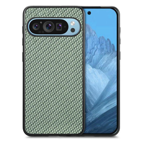 Carbon Fiber Texture Leather Back Cover Phone Case, For Google Pixel 11 Pro XL, For Google Pixel 11, For Google Pixel 11 Pro, For Google Pixel 10 Pro XL, For Google Pixel 9a, For Google Pixel 9 Pro XL, For Google Pixel 7a, For Google Pixel 6a          ...