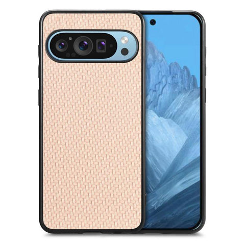 Carbon Fiber Texture Leather Back Cover Phone Case, For Google Pixel 11 Pro XL, For Google Pixel 11, For Google Pixel 11 Pro, For Google Pixel 10 Pro XL, For Google Pixel 9a, For Google Pixel 9 Pro XL, For Google Pixel 7a, For Google Pixel 6a          ...