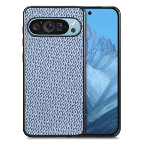Carbon Fiber Texture Leather Back Cover Phone Case, For Google Pixel 11 Pro XL, For Google Pixel 11, For Google Pixel 11 Pro, For Google Pixel 10 Pro XL, For Google Pixel 9a, For Google Pixel 9 Pro XL, For Google Pixel 7a, For Google Pixel 6a          ...