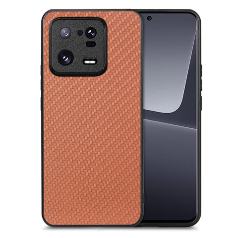 Carbon Fiber Texture Leather Back Cover Phone Case, For Redmi Note 14 Pro 5G, For Xiaomi 13 Pro, For Redmi Note 11T Pro 5G, For Redmi Note 10, For Xiaomi CC9 Pro, For Redmi K80 Pro / Poco F7 Ultra, For Redmi K80 / Poco F7 Pro