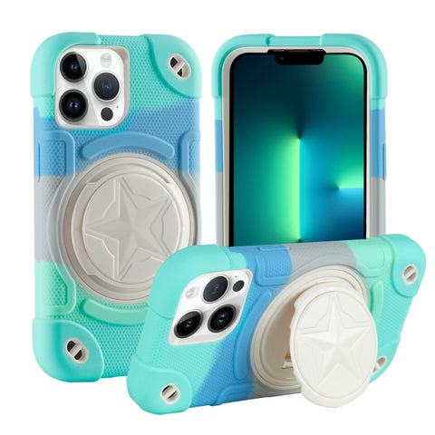 Shield PC Hybrid Silicone Phone Case, For iPhone 14, For iPhone 14 Pro Max, For iPhone 13 Pro Max, For iPhone 13