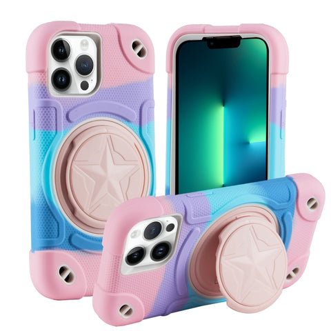 Shield PC Hybrid Silicone Phone Case, For iPhone 14, For iPhone 14 Pro Max, For iPhone 13 Pro Max, For iPhone 13