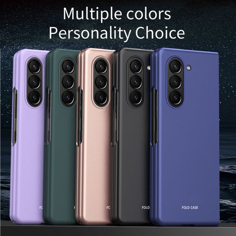 Skinfeel Electroplating All-inclusive Shockproof Phone Case, For Galaxy Z Flip8 5G, For Galaxy Z Fold6  5G
