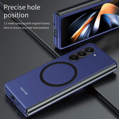 Skin Feel Magnetic Shockproof Phone Case, For Galaxy Z Fold8 Ultra 5G, For Galaxy Z Fold7, For Galaxy Z Fold6, For Galaxy Z Fold5 5G