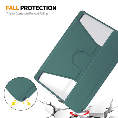 ENKAY 360 Degree Rotation Leather TPU Smart Case with Wireless Keyboard, For Samsung Galaxy Tab S9