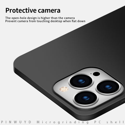 PINWUYO Micro-Frosted PC Ultra-thin Hard Phone Case with Magsafe Magnetic Ring, For iPhone 16 Pro Max, For iPhone 16 Pro, For iPhone 16 Plus, For iPhone 16, For iPhone 15 Pro Max, For iPhone 15 Pro, For iPhone 15 Plus, For iPhone 15