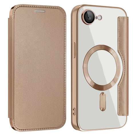 Shield MagSafe RFID Anti-theft Leather Phone Case, For iPhone 15 Pro, For iPhone 15 Plus, For iPhone 15, For iPhone 17e / 16e