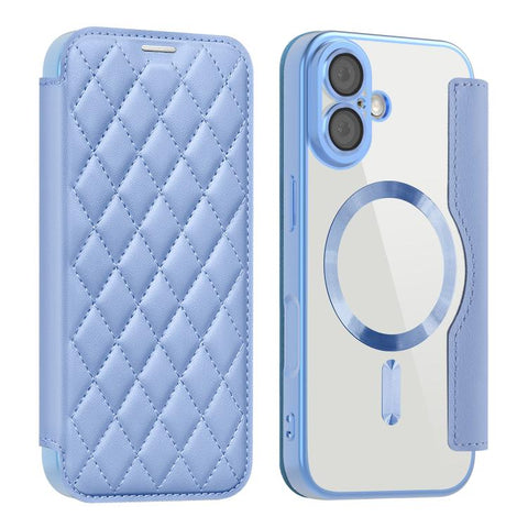 Shield Magsafe RFID Anti-theft Rhombus Leather Phone Case, For iPhone 18 Pro, For iPhone 18 Pro Max, For iPhone 17 Pro Max, For iPhone 17 Pro, For iPhone 17, For iPhone Air