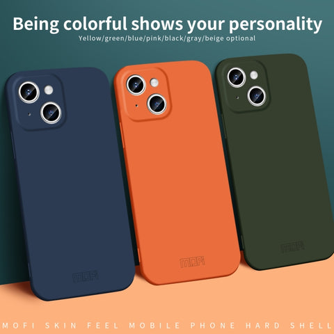 MOFI Qin Series Skin Feel All-inclusive PC Phone Case, For iPhone 15 Plus, For iPhone 15, For iPhone 14 Plus, For iPhone 14, For iPhone 14 Pro, For iPhone 14 Pro Max