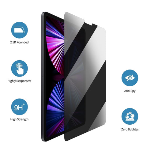 ENKAY Hat-Prince 0.33mm 28 Degrees Anti-peeping Privacy Tempered Glass Film, For iPad mini 6 / mini 2024, For iPad Air 11 2024 /10th Gen 10.9 2022, For iPad Air 10.9 2022 / Pro 11 2022, For iPad 10.2 2021 / 2020 / 2019, For iPad Air 10.5 2019 / Pro 10....
