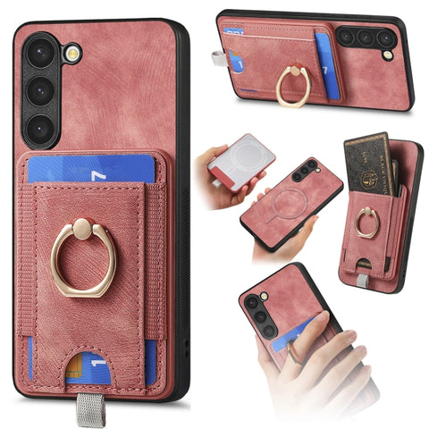 Retro Splitable Magnetic Card Bag Leather Phone Case, For Samsung Galaxy A22 4G, For Samsung Galaxy A22 5G, For Samsung Galaxy S21 FE 5G, For Samsung Galaxy A32 4G, For Samsung Galaxy A72 5G, For Samsung Galaxy A32 5G, For Samsung Galaxy S21 5G        ...