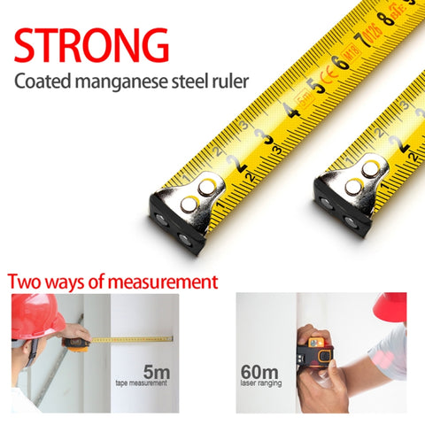 SNDWAY new Digital rangefinderLaser distance meter Tape multi function Self-Locking Hand Tool Device SW-TM40, SW-TM40