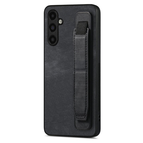 Retro Wristband Holder Leather Back Phone Case, For Samsung Galaxy S22 Ultra 5G, For Samsung Galaxy S22+ 5G, For Samsung Galaxy S22 5G, For Samsung Galaxy A13 5G, For Samsung Galaxy S21 FE 5G, For Samsung Galaxy A32 5G, For Samsung Galaxy S21 5G       ...