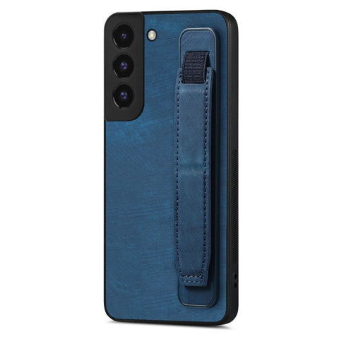 Retro Wristband Holder Leather Back Phone Case, For Samsung Galaxy S22 Ultra 5G, For Samsung Galaxy S22+ 5G, For Samsung Galaxy S22 5G, For Samsung Galaxy A13 5G, For Samsung Galaxy S21 FE 5G, For Samsung Galaxy A32 5G, For Samsung Galaxy S21 5G       ...
