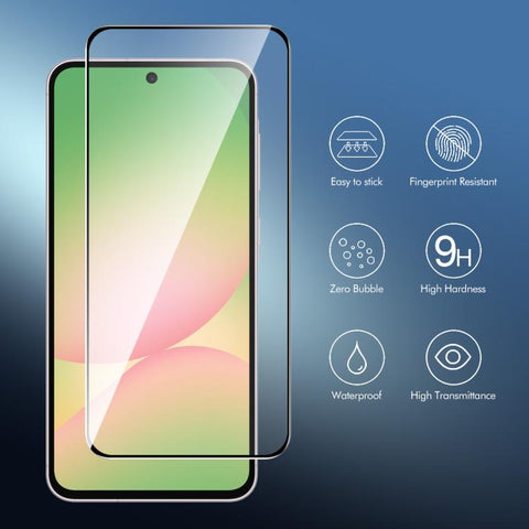 ENKAY Easy Install High Alumina Silicon Full Glass Film, For Samsung Galaxy A37 / A57, For Samsung Galaxy A17 / A26, For Samsung Galaxy M56, For Samsung Galaxy F16 / M16, For Samsung Galaxy F06 / M06, For Samsung Galaxy A36 / A56                       ...