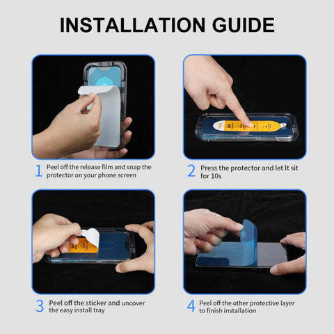ENKAY Easy Install High Alumina Silicon Full Glass Film, For Samsung Galaxy A37 / A57, For Samsung Galaxy A17 / A26, For Samsung Galaxy M56, For Samsung Galaxy F16 / M16, For Samsung Galaxy F06 / M06, For Samsung Galaxy A36 / A56                       ...