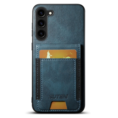 Suteni H03 Oil Wax Leather Wallet Stand Back Phone Case, For Samsung Galaxy S26+ 5G, For Samsung Galaxy S26 Ultra 5G, For Samsung Galaxy S25+ 5G, For Samsung Galaxy S25 Ultra 5G, For Samsung Galaxy S24 Ultra 5G, For Samsung Galaxy S24+ 5G              ...