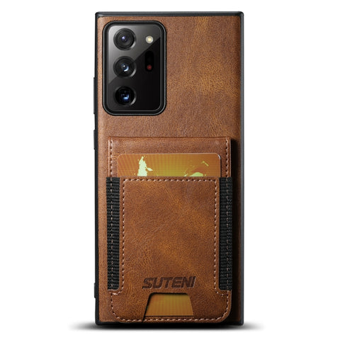 Suteni H03 Oil Wax Leather Wallet Stand Back Phone Case, For Samsung Galaxy S26+ 5G, For Samsung Galaxy S26 Ultra 5G, For Samsung Galaxy S25+ 5G, For Samsung Galaxy S25 Ultra 5G, For Samsung Galaxy S24 Ultra 5G, For Samsung Galaxy S24+ 5G              ...