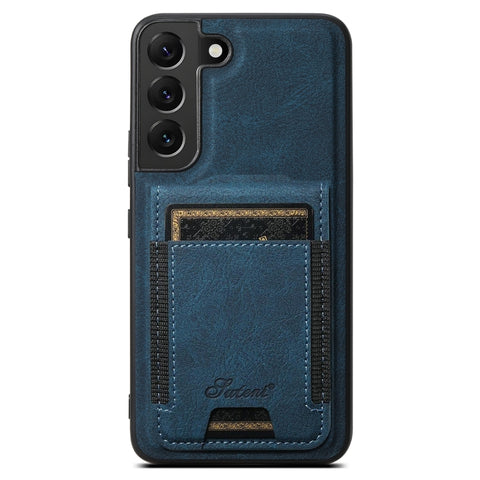 Suteni H17 Litchi Texture Leather MagSafe Detachable Wallet Phone Case, For Samsung Galaxy S26+ 5G, For Samsung Galaxy S26 Ultra 5G, For Samsung Galaxy S25 5G, For Samsung Galaxy S25+ 5G, For Samsung Galaxy S25 Ultra 5G, For Samsung Galaxy S24 Ultra 5G...