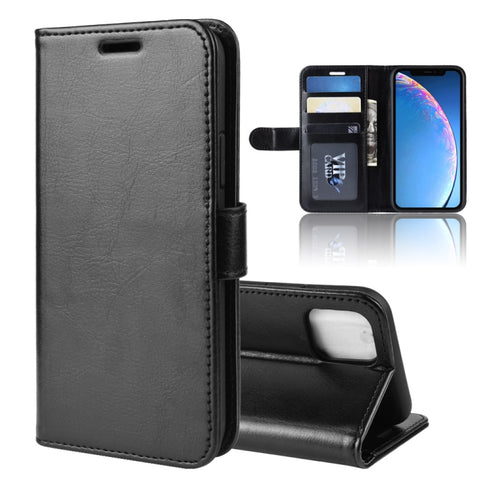 Crazy Horse Vertical Flip Leather Protective Case for iPhone XIR 2019, For iPhone 11