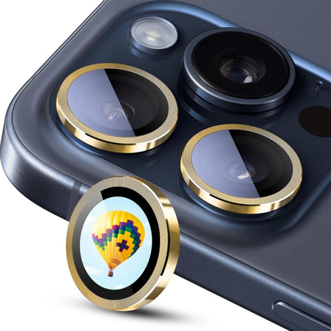ENKAY Hat-Prince AR 9H Rear Lens Aluminium Alloy Tempered Glass Film, For iPhone 16 Pro / 16 Pro Max