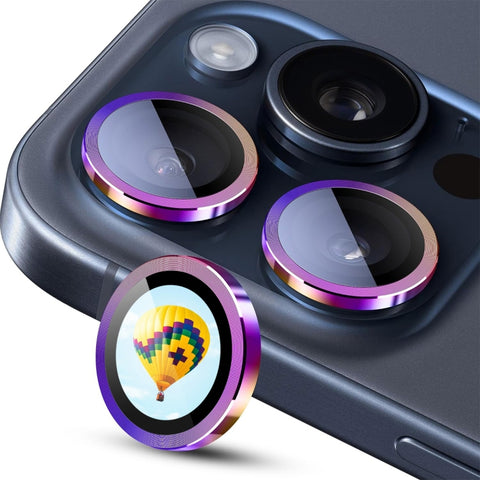 ENKAY Hat-Prince AR 9H Rear Lens Aluminium Alloy Tempered Glass Film, For iPhone 16 Pro / 16 Pro Max