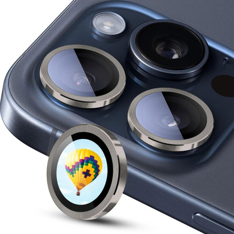 ENKAY Hat-Prince AR 9H Rear Lens Aluminium Alloy Tempered Glass Film, For iPhone 16 Pro / 16 Pro Max