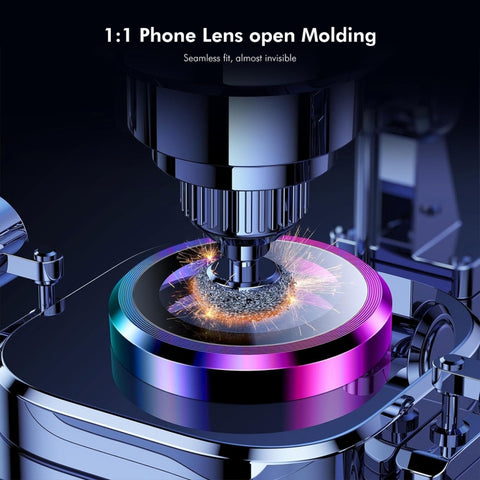 ENKAY Hat-Prince AR 9H Rear Lens Aluminium Alloy Tempered Glass Film, For iPhone 16 / 16 Plus