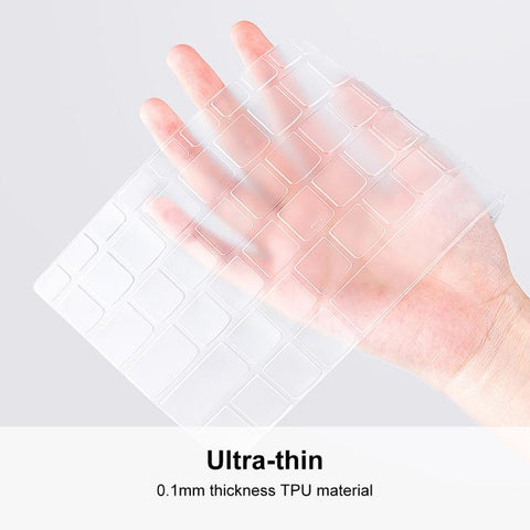 ENKAY US Version Soft TPU Keyboard Protector Film, For MacBook Neo 13 inch 2026 (A18 Pro) A3404 256G, For MacBook Pro 14.2 / 16.2 / Air 13.6 / 15.3