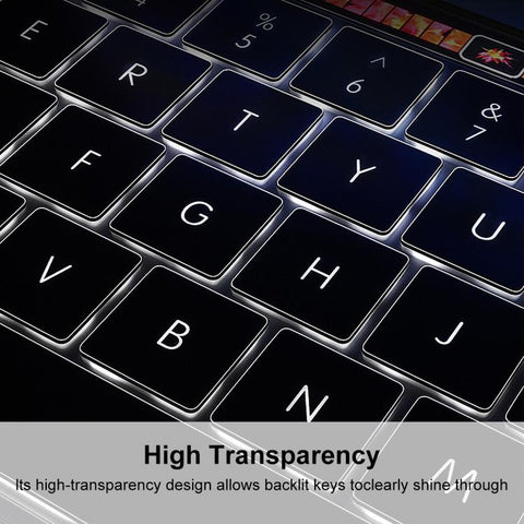 ENKAY US Version Soft TPU Keyboard Protector Film, For MacBook Neo 13 inch 2026 (A18 Pro) A3404 256G, For MacBook Pro 14.2 / 16.2 / Air 13.6 / 15.3