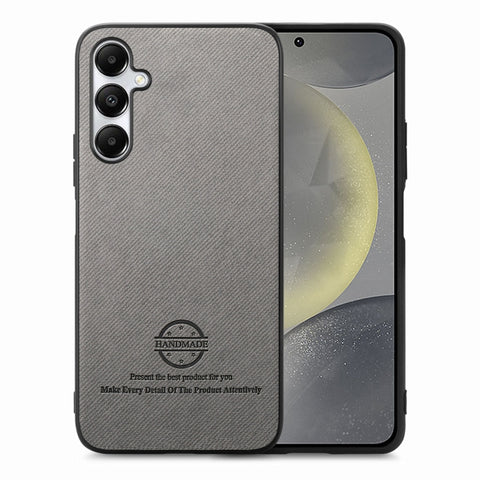Twill Fabric Leather Skin Back Phone Case, For Samsung Galaxy S24+ 5G, For Samsung Galaxy S24 5G, For Samsung Galaxy A05, For Samsung Galaxy A05s, For Samsung Galaxy A25 5G, For Samsung Galaxy S23 FE 5G