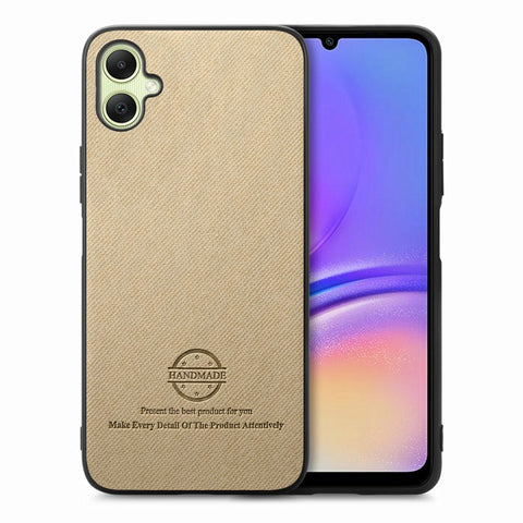 Twill Fabric Leather Skin Back Phone Case, For Samsung Galaxy S24+ 5G, For Samsung Galaxy S24 5G, For Samsung Galaxy A05, For Samsung Galaxy A05s, For Samsung Galaxy A25 5G, For Samsung Galaxy S23 FE 5G