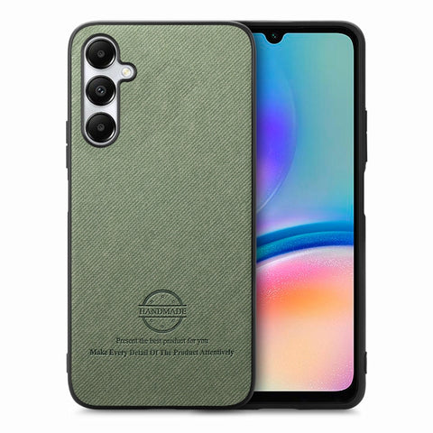 Twill Fabric Leather Skin Back Phone Case, For Samsung Galaxy S24+ 5G, For Samsung Galaxy S24 5G, For Samsung Galaxy A05, For Samsung Galaxy A05s, For Samsung Galaxy A25 5G, For Samsung Galaxy S23 FE 5G