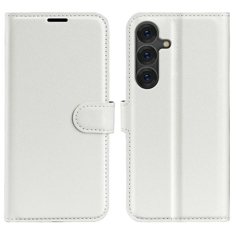 Litchi Texture Horizontal Flip Leather Phone Case with Holder, For Galaxy S25 Edge 5G, For Galaxy A06 5G, For Galaxy A26 5G, For Galaxy A36 5G, For Galaxy S25 5G