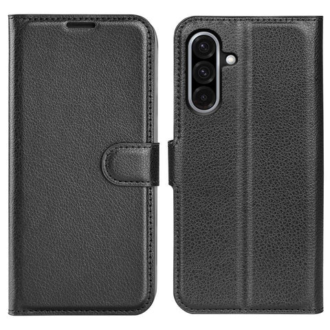 Litchi Texture Horizontal Flip Leather Phone Case with Holder, For Galaxy S25 Edge 5G, For Galaxy A06 5G, For Galaxy A26 5G, For Galaxy A36 5G, For Galaxy S25 5G