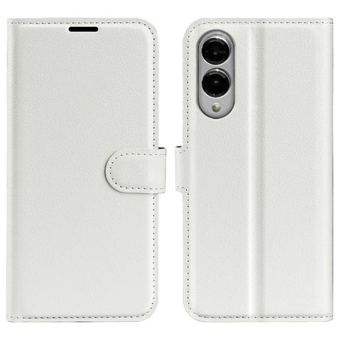Litchi Texture Horizontal Flip Leather Phone Case with Holder, For Galaxy S25 Edge 5G, For Galaxy A06 5G, For Galaxy A26 5G, For Galaxy A36 5G, For Galaxy S25 5G
