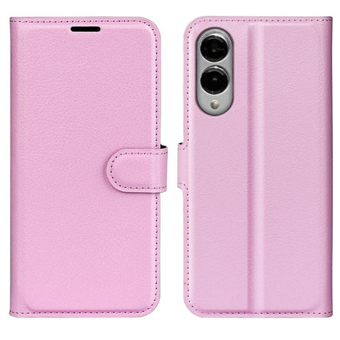Litchi Texture Horizontal Flip Leather Phone Case with Holder, For Galaxy S25 Edge 5G, For Galaxy A06 5G, For Galaxy A26 5G, For Galaxy A36 5G, For Galaxy S25 5G