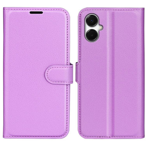 Litchi Texture Horizontal Flip Leather Phone Case with Holder, For Galaxy S25 Edge 5G, For Galaxy A06 5G, For Galaxy A26 5G, For Galaxy A36 5G, For Galaxy S25 5G