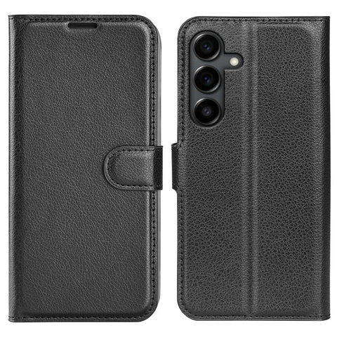 Litchi Texture Horizontal Flip Leather Phone Case with Holder, For Galaxy A57 5G, For Galaxy A37 5G, For Galaxy A27 5G, For Galaxy S25 FE 5G, For Galaxy A17 5G