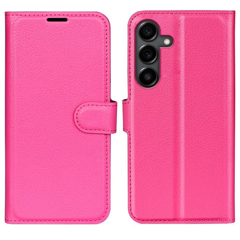 Litchi Texture Horizontal Flip Leather Phone Case with Holder, For Galaxy A57 5G, For Galaxy A37 5G, For Galaxy A27 5G, For Galaxy S25 FE 5G, For Galaxy A17 5G