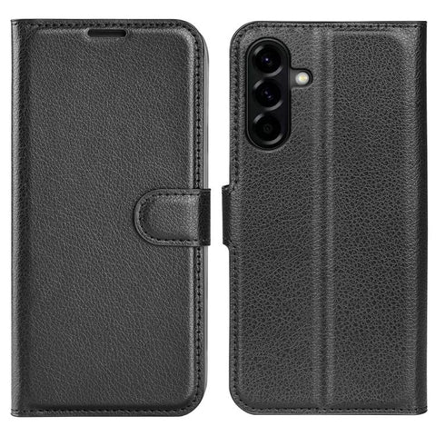 Litchi Texture Horizontal Flip Leather Phone Case with Holder, For Galaxy A57 5G, For Galaxy A37 5G, For Galaxy A27 5G, For Galaxy S25 FE 5G, For Galaxy A17 5G