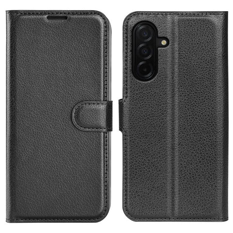 Litchi Texture Horizontal Flip Leather Phone Case with Holder, For Galaxy A57 5G, For Galaxy A37 5G, For Galaxy A27 5G, For Galaxy S25 FE 5G, For Galaxy A17 5G