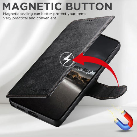 Suteni Q05 2-in-1 Multi-function Detachable Wallet MagSafe Phone Case, For Samsung Galaxy S26 Ultra 5G, For Samsung Galaxy S25 Ultra 5G, For Samsung Galaxy S24 Ultra 5G, For Samsung Galaxy S23 Ultra 5G, For Samsung Galaxy S22 Ultra 5G