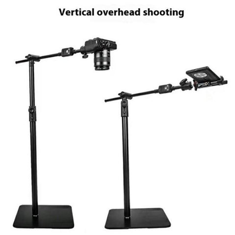YUNTENG VCT-838 Phone Camera Livestream Overhead Shooting Monopod Stand with Remote Control, VCT-838