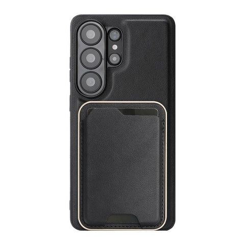 Kalebol Slim MagSafe Ring Magnetic Card Bag Leather Phone Case, For Samsung Galaxy S26 Ultra 5G, For Samsung Galaxy S25 Edge 5G, For Samsung Galaxy S25 5G, For Samsung Galaxy S25+ 5G, For Samsung Galaxy S25 Ultra 5G, For Samsung Galaxy S24 Ultra 5G    ...