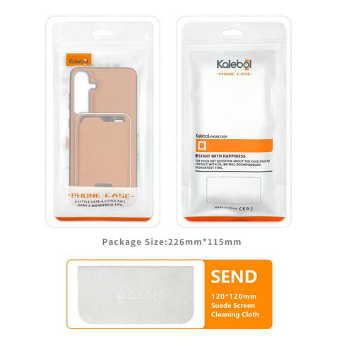 Kalebol Slim MagSafe Ring Magnetic Card Bag Leather Phone Case, For Samsung Galaxy S26 Ultra 5G, For Samsung Galaxy S25 Edge 5G, For Samsung Galaxy S25 5G, For Samsung Galaxy S25+ 5G, For Samsung Galaxy S25 Ultra 5G, For Samsung Galaxy S24 Ultra 5G    ...