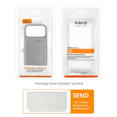 Kalebol Slim MagSafe Ring Magnetic Card Bag Leather Phone Case, For iPhone Duo, For iPhone 18 Pro, For iPhone 18 Pro Max, For iPhone 17 Pro Max, For iPhone 17 Pro, For iPhone 17, For iPhone Air