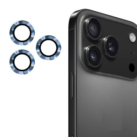 ENKAY 9H Rear Lens Aluminium Alloy Tempered Glass Film, For iPhone 17 Pro / 17 Pro Max, For iPhone 17, For iPhone Air