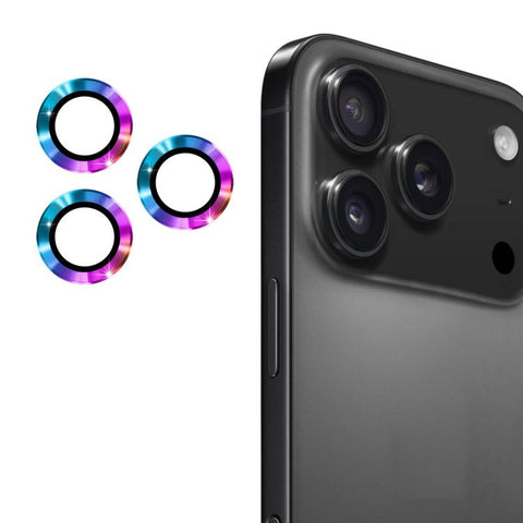ENKAY 9H Rear Lens Aluminium Alloy Tempered Glass Film, For iPhone 17 Pro / 17 Pro Max, For iPhone 17, For iPhone Air